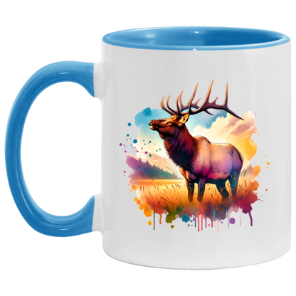 Roosevelt Elk in Field Mugs