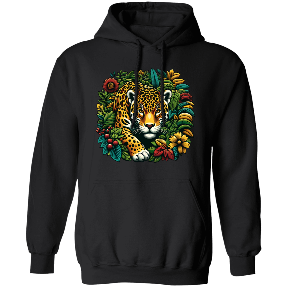 Jaguar in Bushes - T-shirts, Hoodies and Sweatshirts