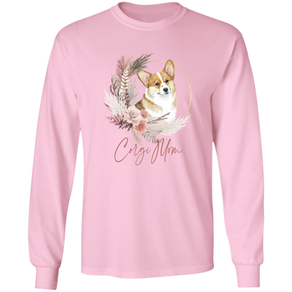 Corgi Mom Boho Wreath - T-shirts, Hoodies and Sweatshirts