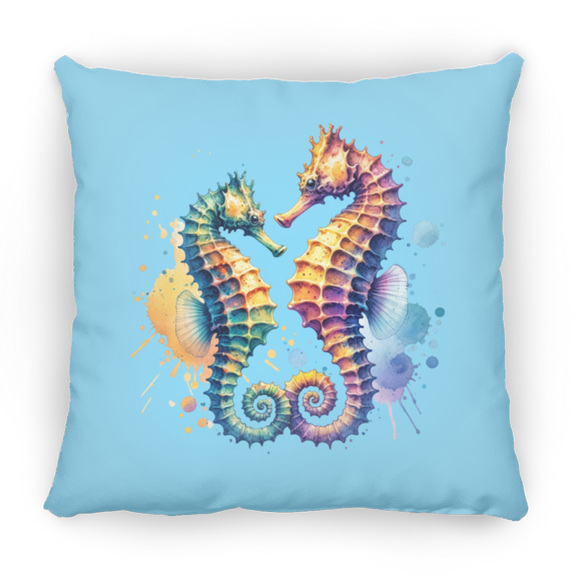 Watercolor Seahorses - Pillows