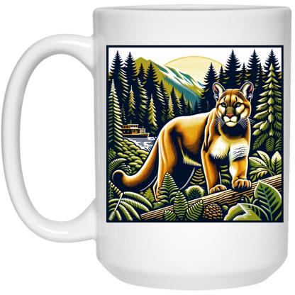 Cougar Vintage Style - Mugs