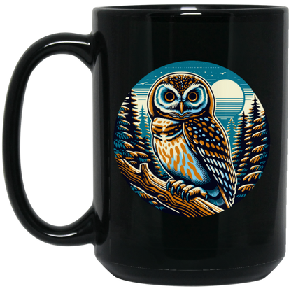 Moonlit Owl Mugs