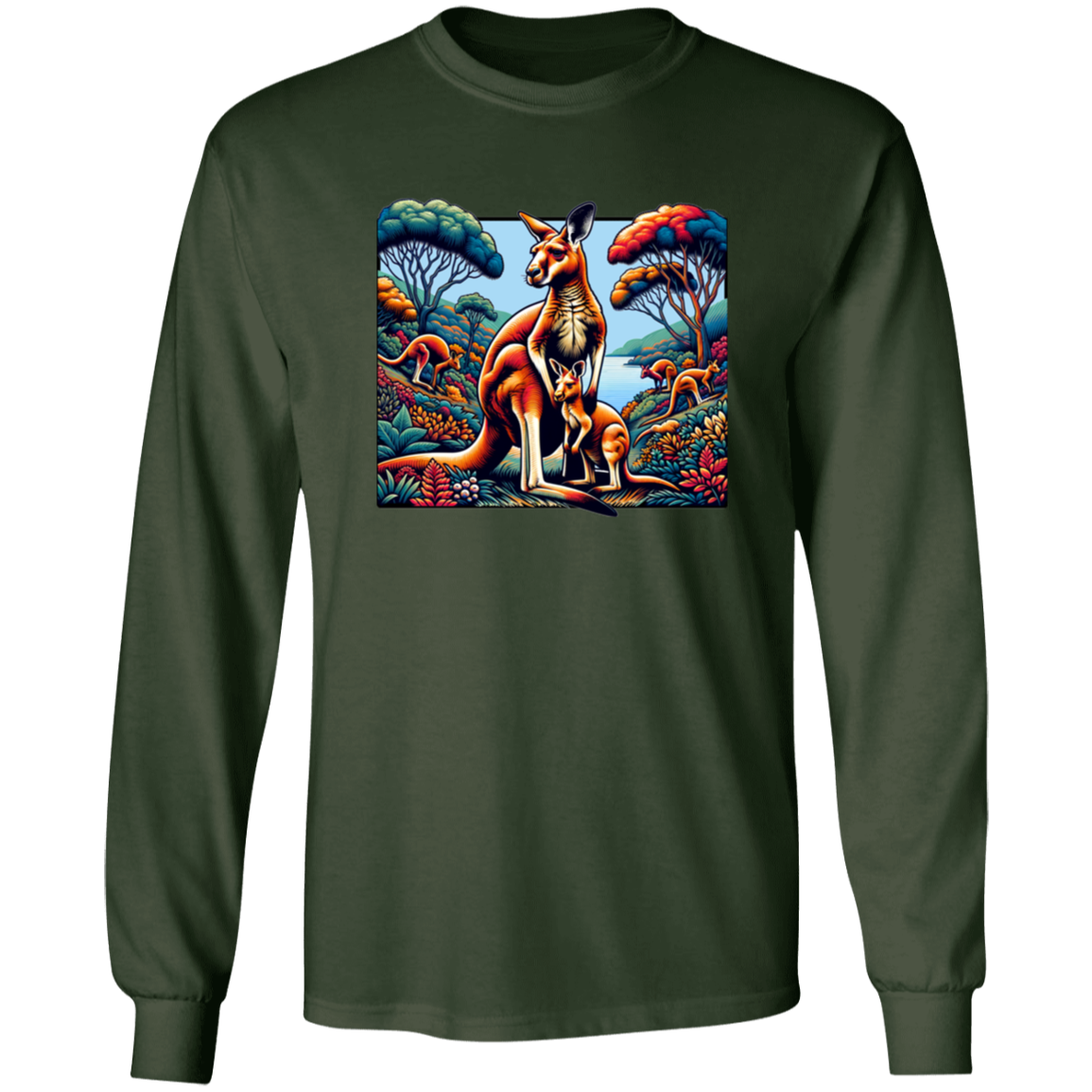 Troupe of Kangaroos Graphic - T-shirts, Hoodies and Sweatshirts