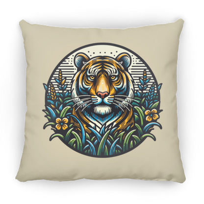 Tiger Graphic Circle - Pillows