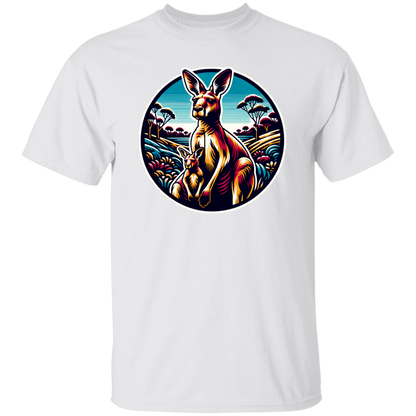 Kangaroo and Joey Graphic - T-shirts, Hoodies and Sweatshirts