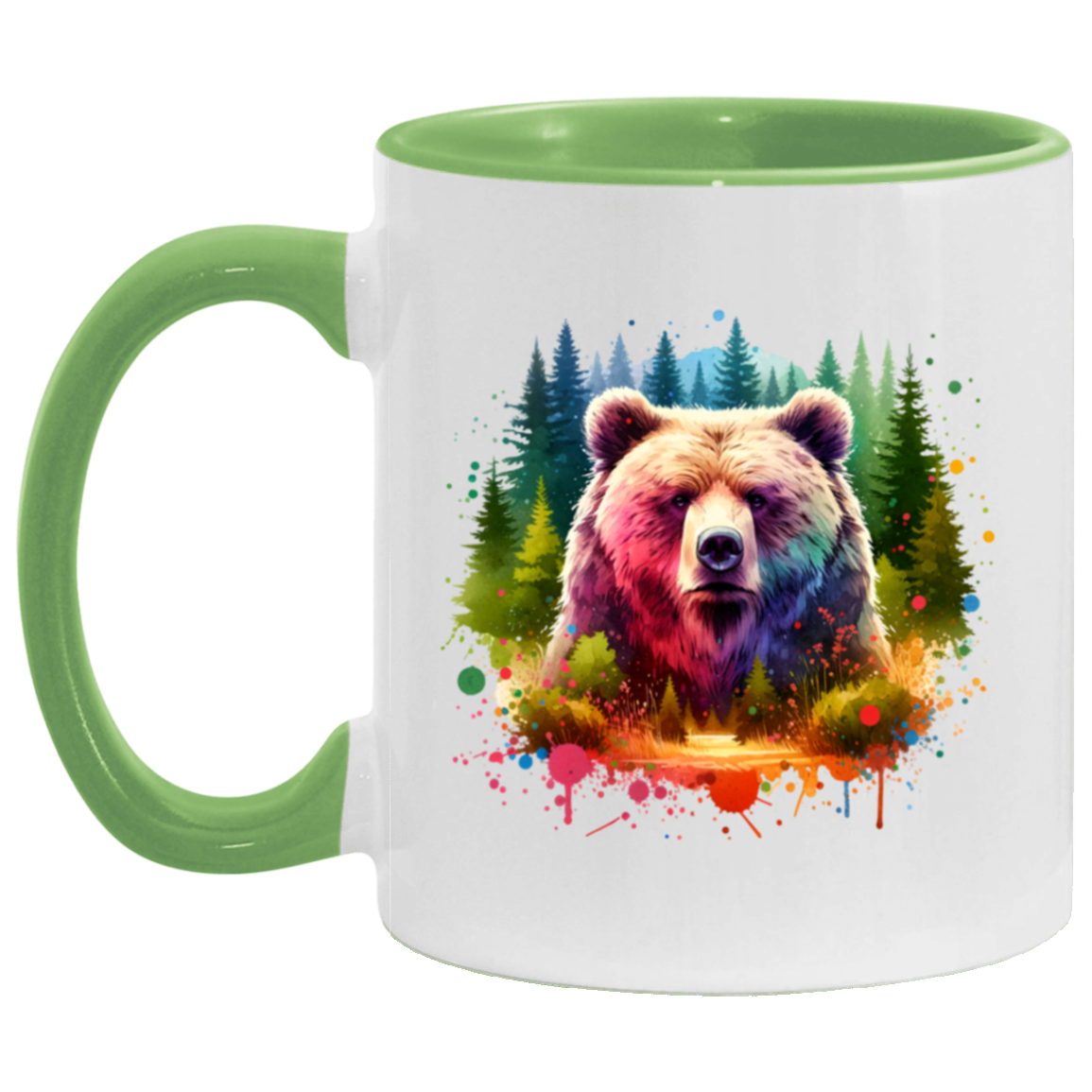 Grizzly Bear Portrait - Mugs