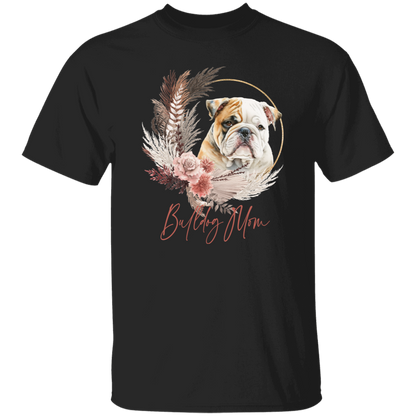 Bulldog Mom Boho Wreath - T-shirts, Hoodies and Sweatshirts