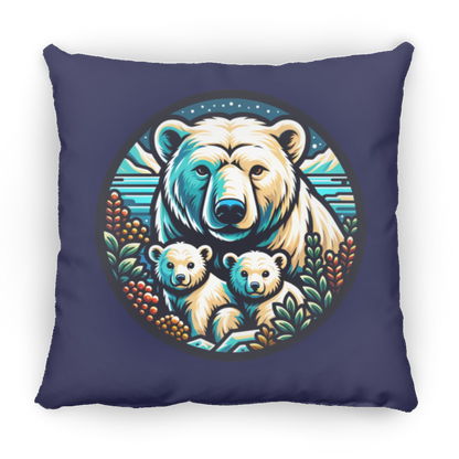 Polar Bear Circle - Pillows