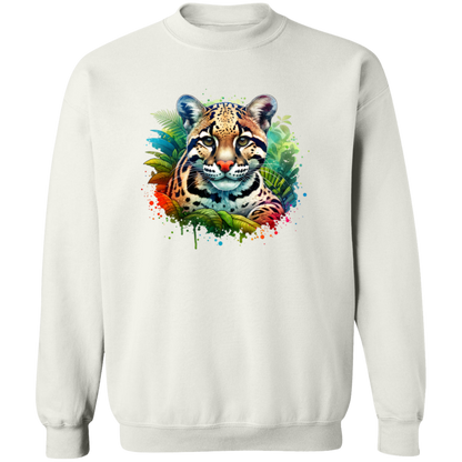 Clouded Leopard Portrait - T-shirts, Hoodies and Sweatshirts