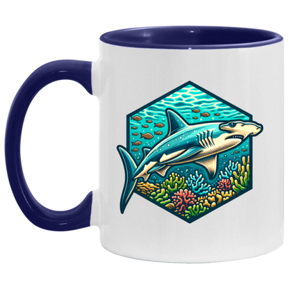 Hammerhead Shark Graphic - Mugs