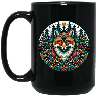 Fox Circle Folk Art - Mugs