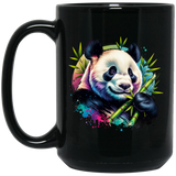 Bamboo Panda in Blue and Purple Mugs