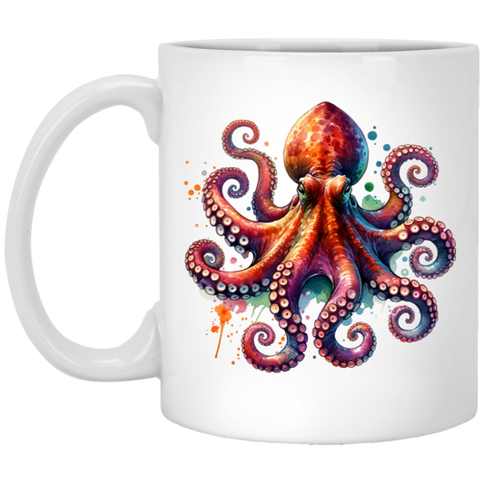 Octopus Front Mugs