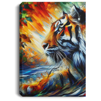 Tiger Focus - Canvas Art Prints