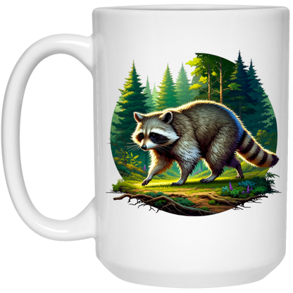 Walking Raccoon - Mugs