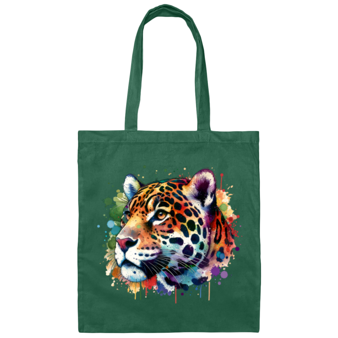 Jaguar Portrait - Canvas Tote Bag