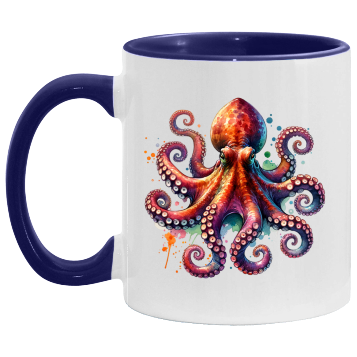 Octopus Front Mugs