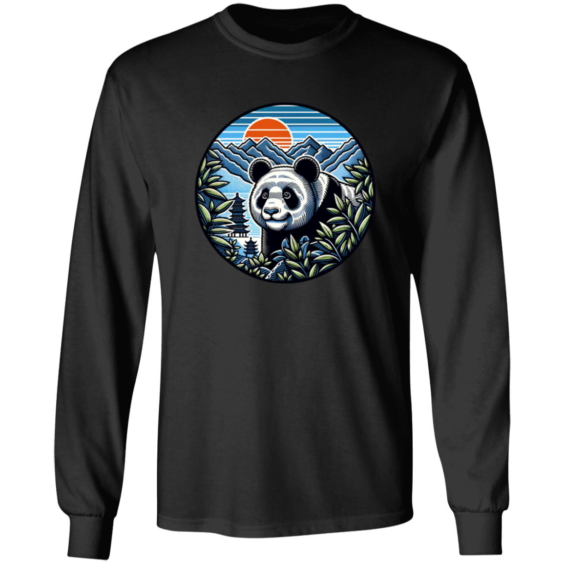 Panda in the Land of the Rising Sun - T-shirts, Hoodies and Sweatshirts