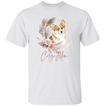 Corgi Mom Boho Wreath - T-shirts, Hoodies and Sweatshirts