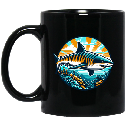 Tiger Shark Graphic Mugs