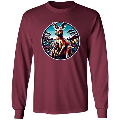 Kangaroo and Joey Graphic - T-shirts, Hoodies and Sweatshirts