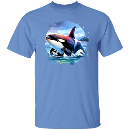 Orca and Calf in Strait of Juan de Fuca - T-shirts, Hoodies and Sweatshirts