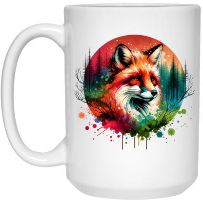 Fox Portrait - Mugs