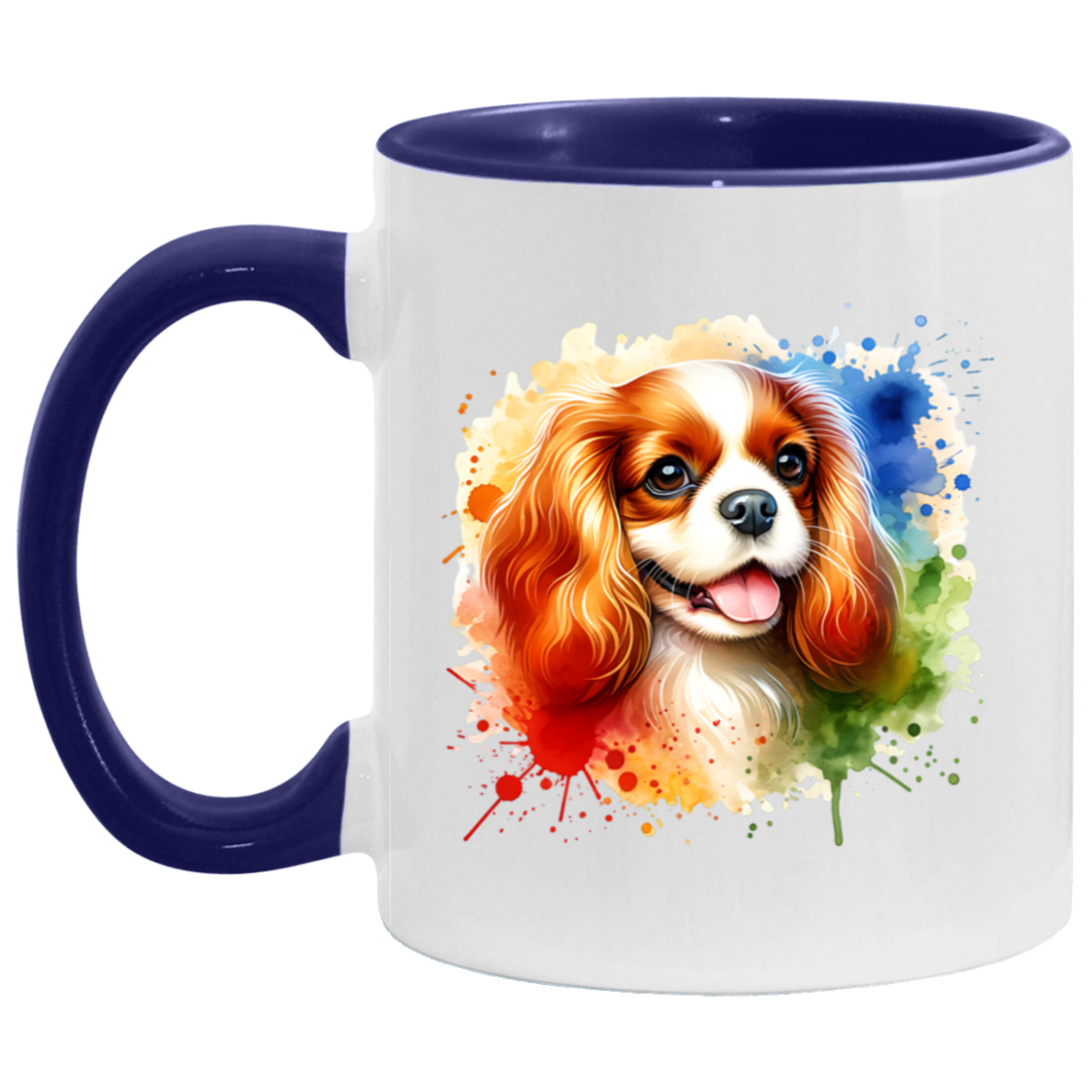 Blenheim Cavalier King Charles Spaniel Mugs