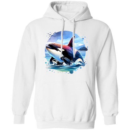 Orca and Calf in Strait of Juan de Fuca - T-shirts, Hoodies and Sweatshirts