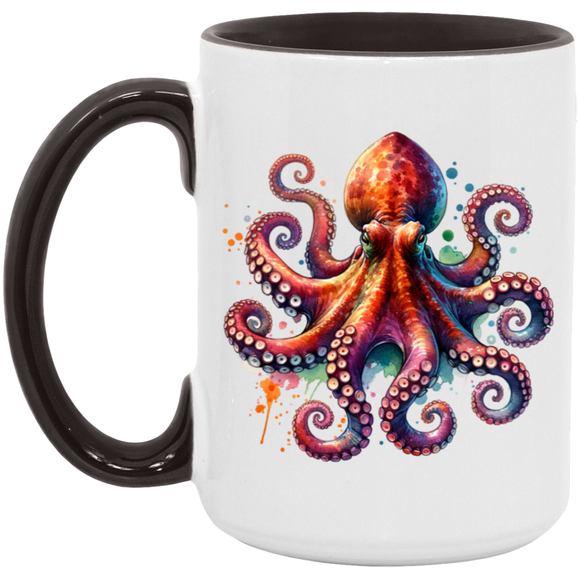 Octopus Front Mugs