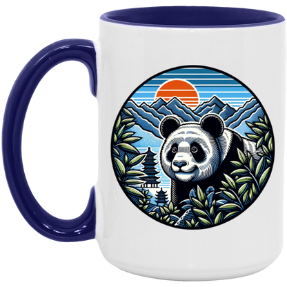 Panda in the Land of the Rising Sun Mugs