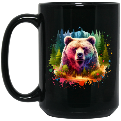 Grizzly Bear Portrait - Mugs