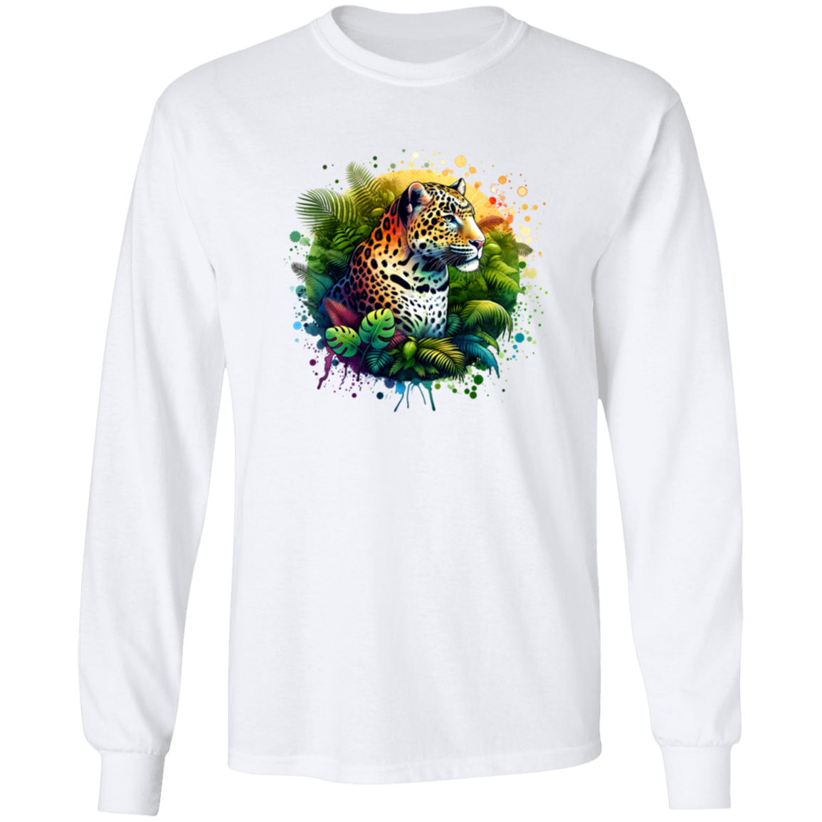 Leopard Jungle Circle - T-shirts, Hoodies and Sweatshirts