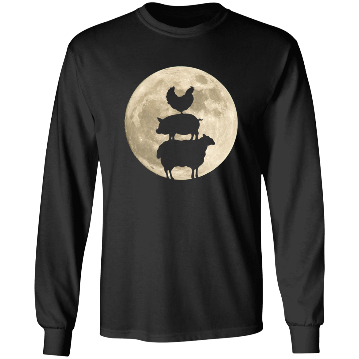 Farm Animal Trio Moon - T-shirts, Hoodies and Sweatshirts