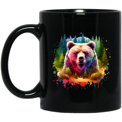 Grizzly Bear Portrait - Mugs