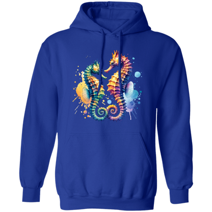 Watercolor Seahorses - T-shirts, Hoodies and Sweatshirts