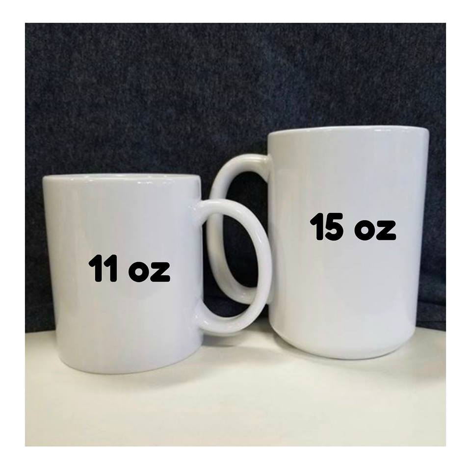 Black Cat Heart - 11 and 15 oz Black Mugs