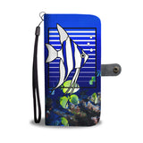 Angelfish Stripes Wallet Phone Case