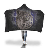 Wolf Spirit Hooded Blanket