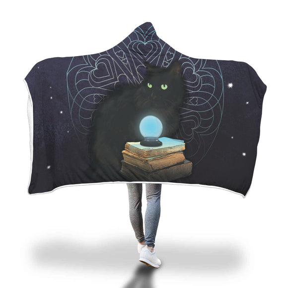 Midnight Magic Hooded Blanket