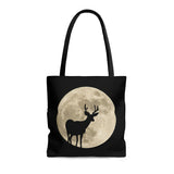 Deer Moon Tote Bag