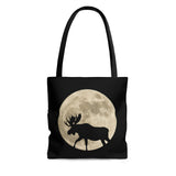 Moose Moon Tote Bag