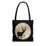 Deer Moon Tote Bag