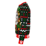 White Kitty in Wreath - Christmas Sweater