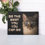 Lynx Point BE THE BEST YOU Canvas Wall Art
