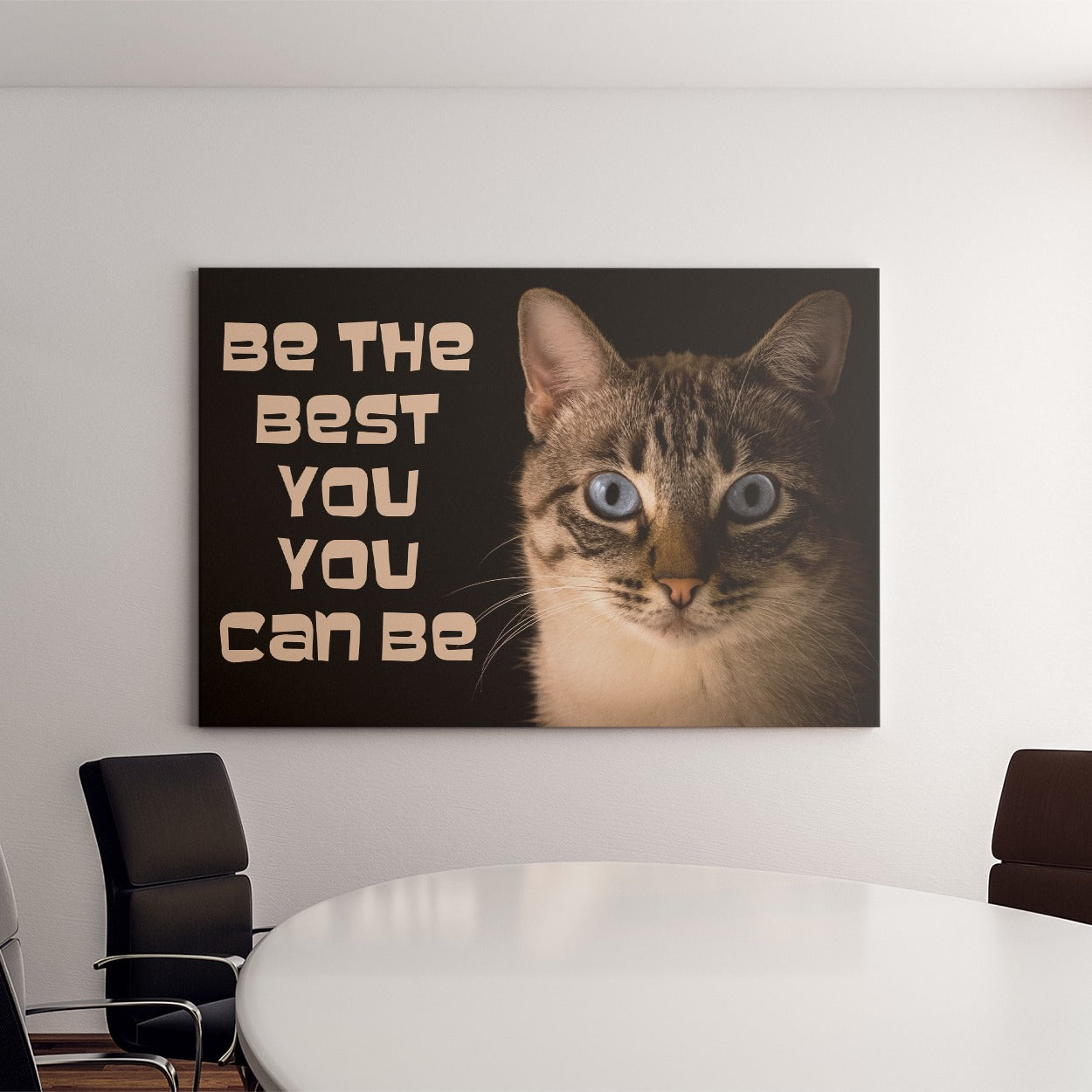 Lynx Point BE THE BEST YOU - Canvas Wall Art