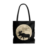 Moose Moon Tote Bag
