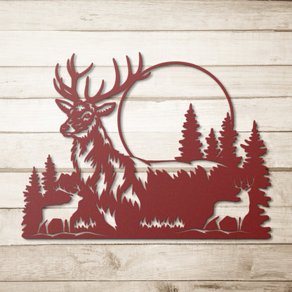 Deer Spirit - Metal Wall Art