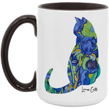 Iris Cat Mugs