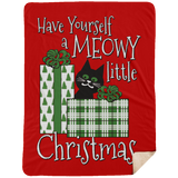Meowy Little Christmas Blankets